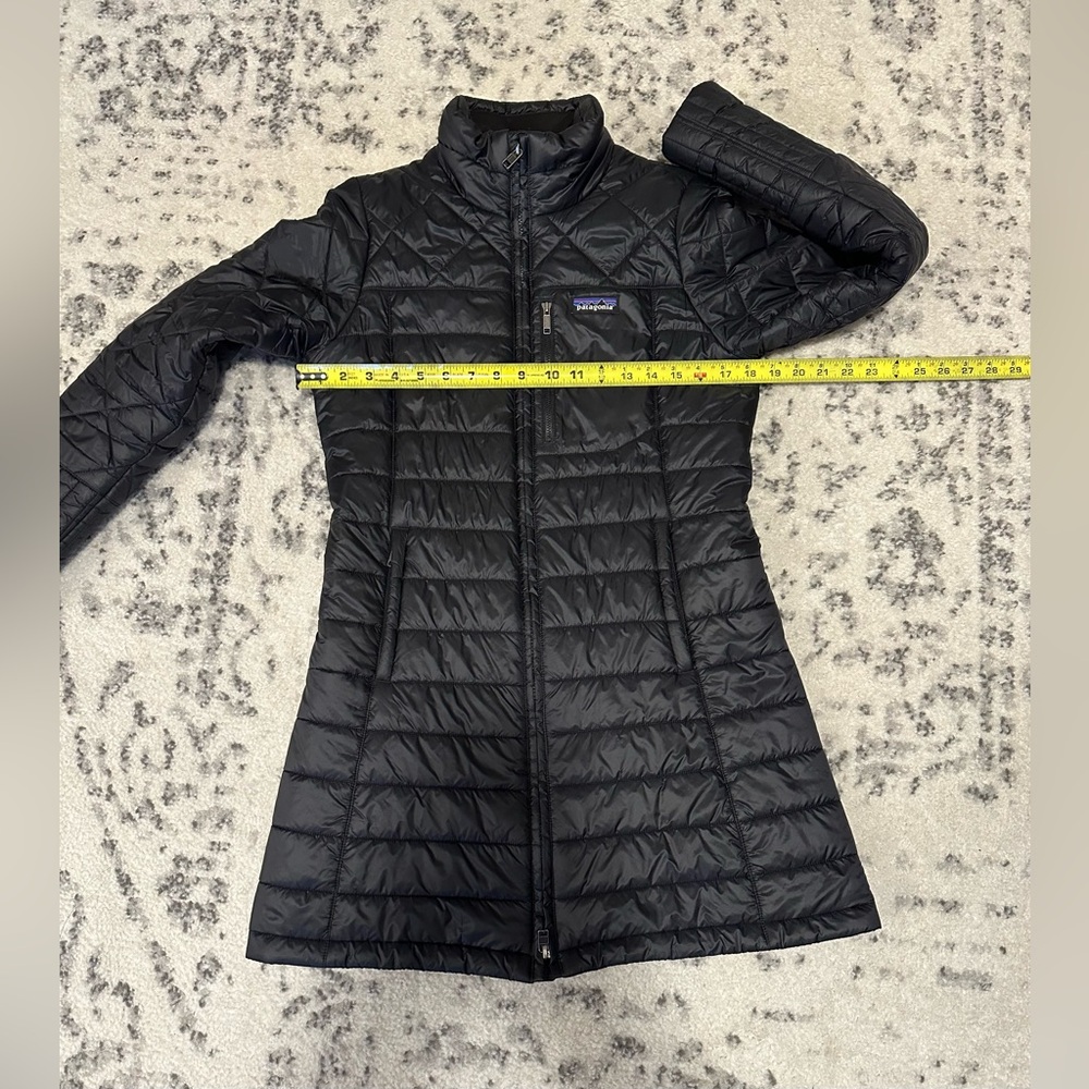 Patagonia Quilted Black Puffer Coat